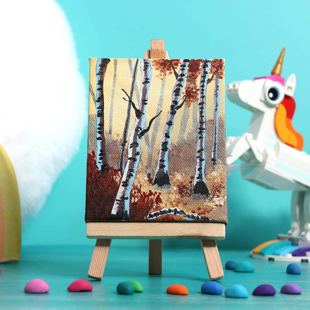 Birkenwald: 8x10 cm - 18 EUR