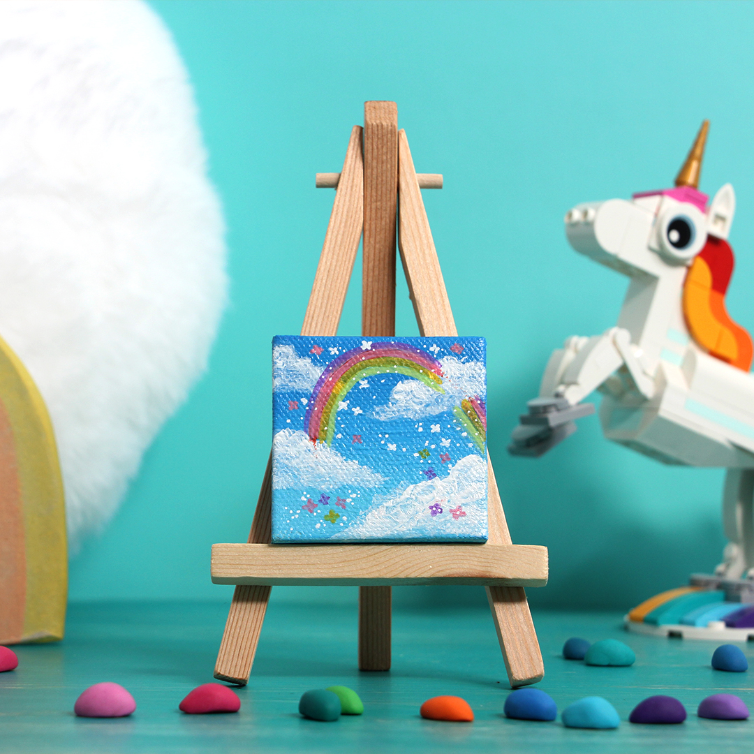 Regenbogen: 5x5 cm - 10 cm